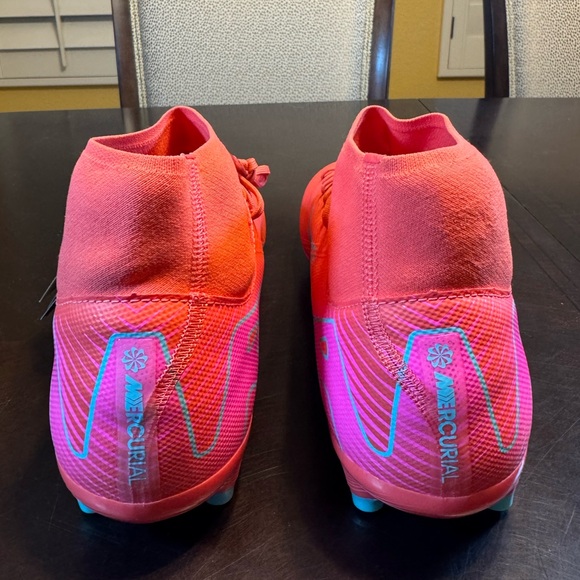 New Nike Zoom Mercurial Superfly 10 Academy MG Pink Soccer Cleats US 12 main image 6
